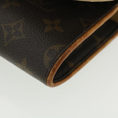 Louis Vuitton  Monogram Pochette Twin GM Shoulder Bag M51852 LV Auth bs4794