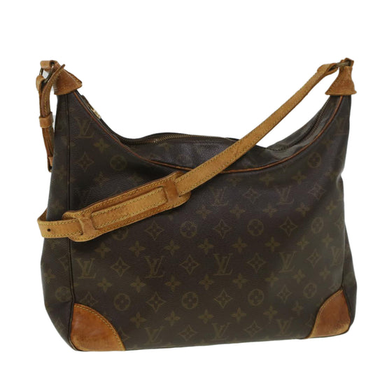 LOUIS VUITTON Monogram Boulogne 35 Shoulder Bag M51260 LV Auth bs8967