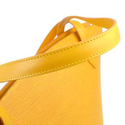 Louis Vuitton 1996 Yellow Epi Saint Jacques Shopping Tote M52269