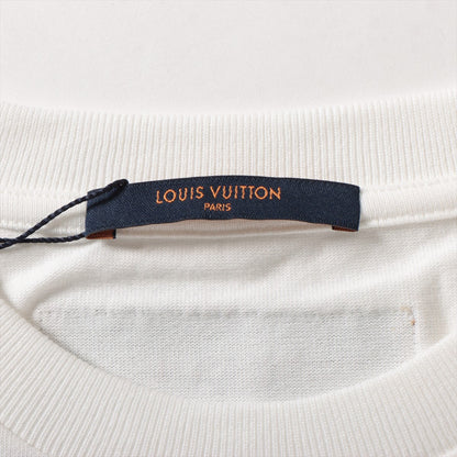 Louis Vuitton 20SS Cotton  S Mens White LV Pendant Embroidery RM201M  Out