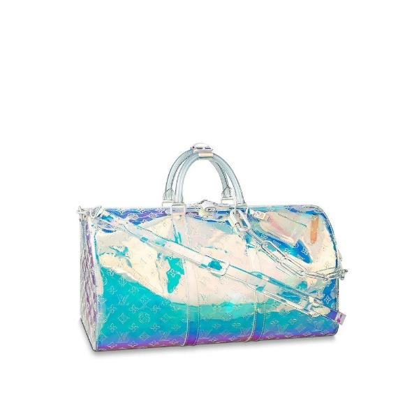 Louis Vuitton Keepall Bandouliere 50 Iridescent Prism