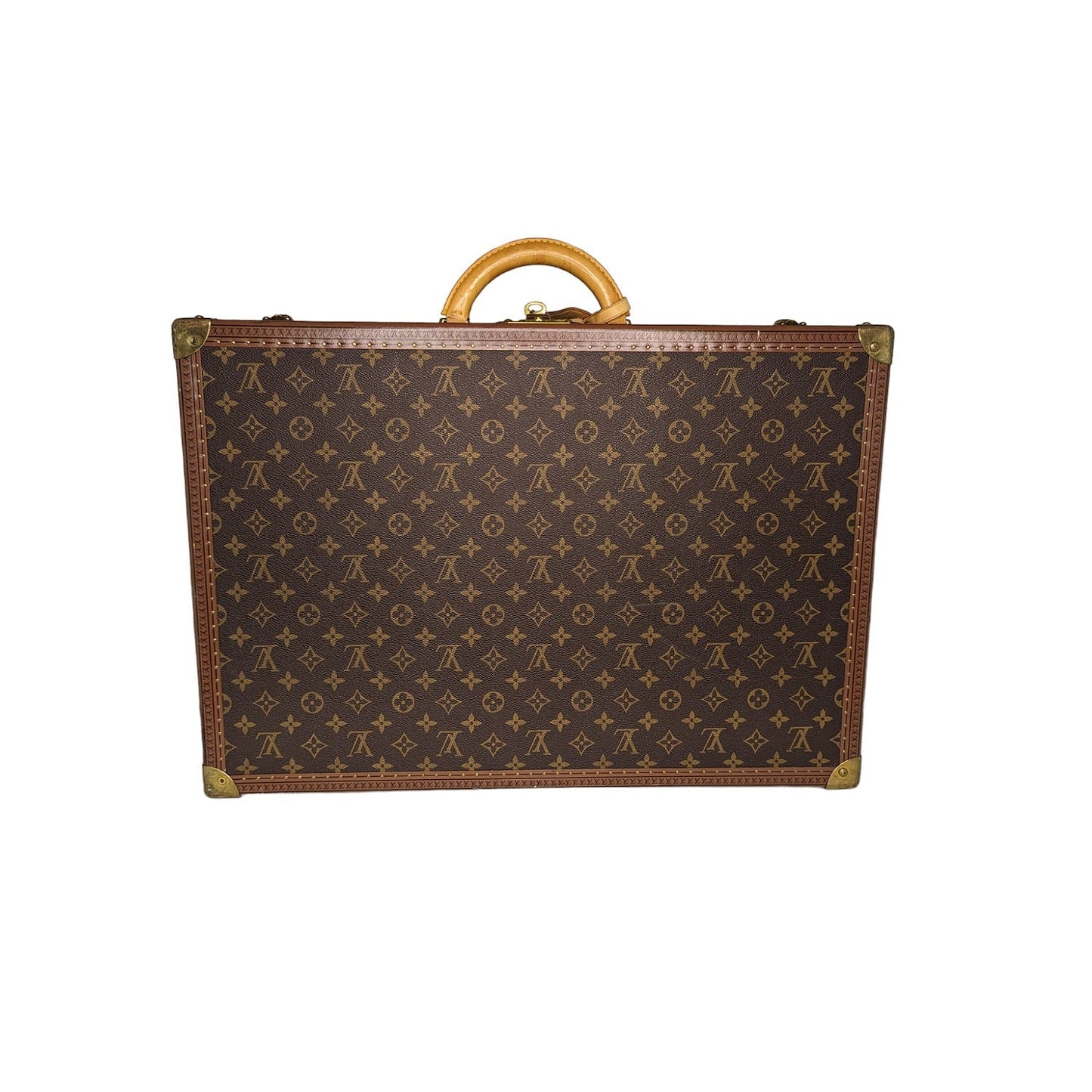 Louis Vuitton Monogram Alzer 60 Trunk Luggage