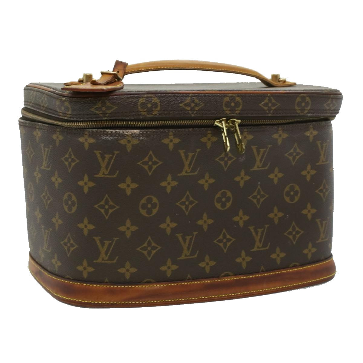 Louis Vuitton  Monogram Nice Hand Bag M47280 LV Auth cl249