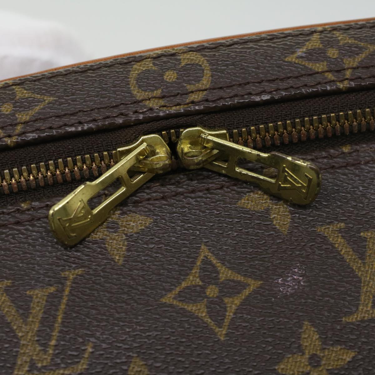 Louis Vuitton  Monogram Nice Hand Bag M47280 LV Auth cl249