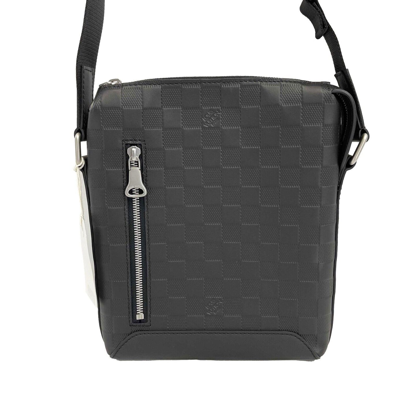 Louis Vuitton  - Damier Infini Leather Messenger BB - Black Crossbody