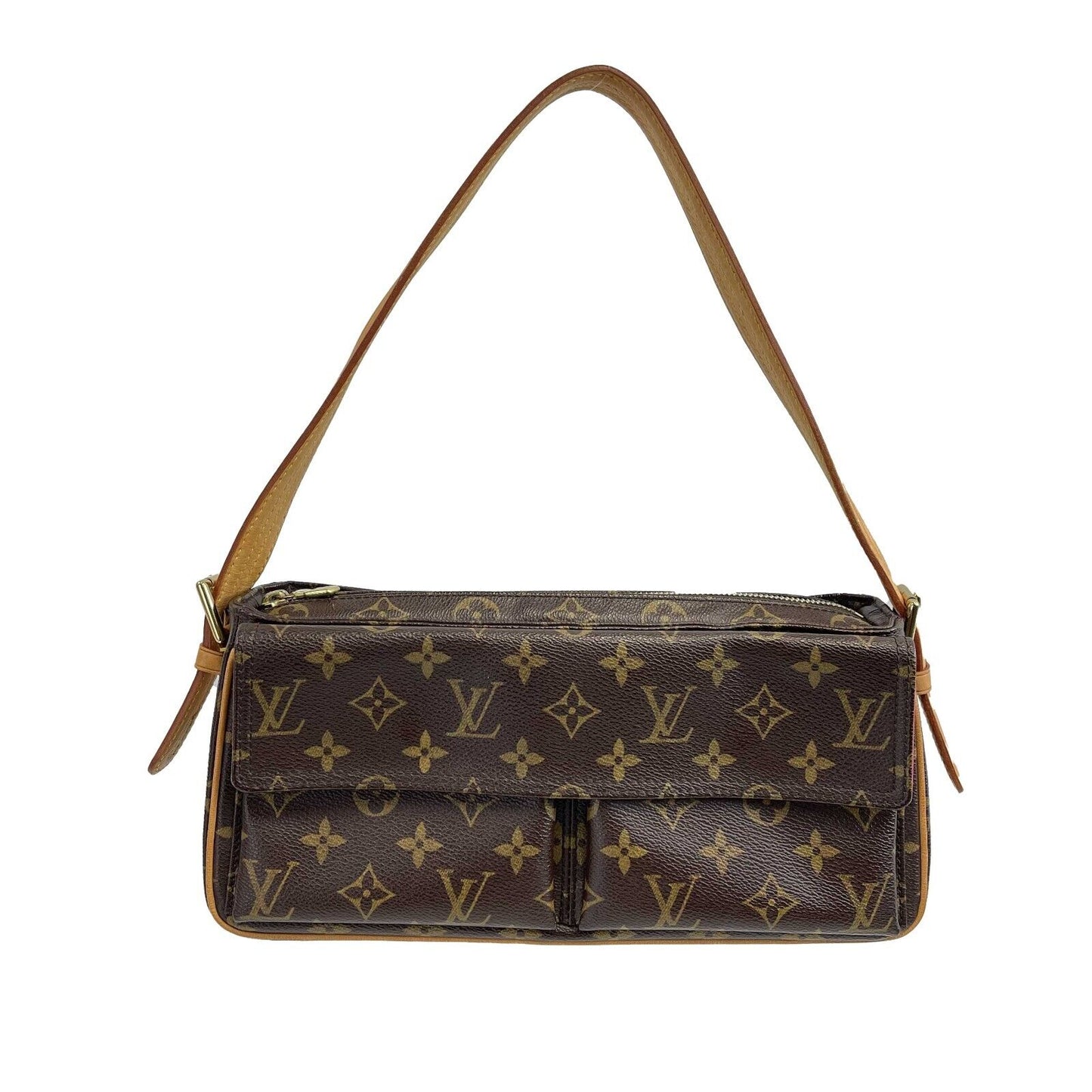 Louis Vuitton  - Viva Cite MM - Brown / Tan Monogram Shoulder Bag