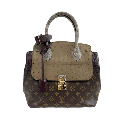 Louis Vuitton  - Exotique Monogram Ostrich Python Majestueux - MM Bag