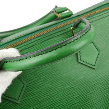 Louis Vuitton 1990 Green Epi Speedy 40 Handbag M42984