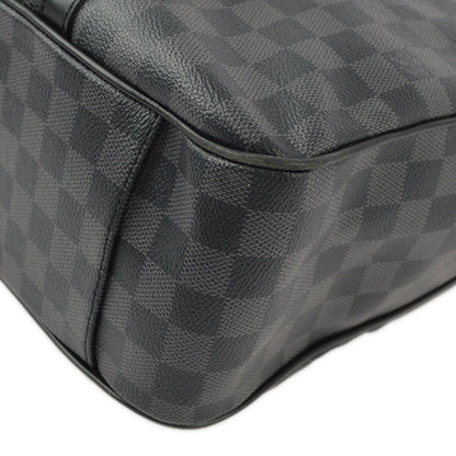 Louis Vuitton 2010 Damier Graphite Tadao 2way Tote Shoulder Handbag N51192