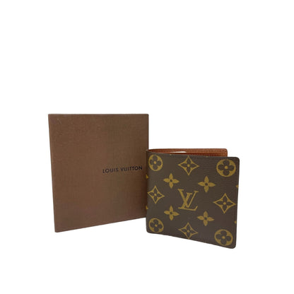 Louis Vuitton  Louis Vuitton  Monogram Men's Bifold Wallet - Brown