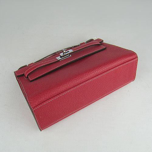 Hermes Kelly 22cm handbag H008 red