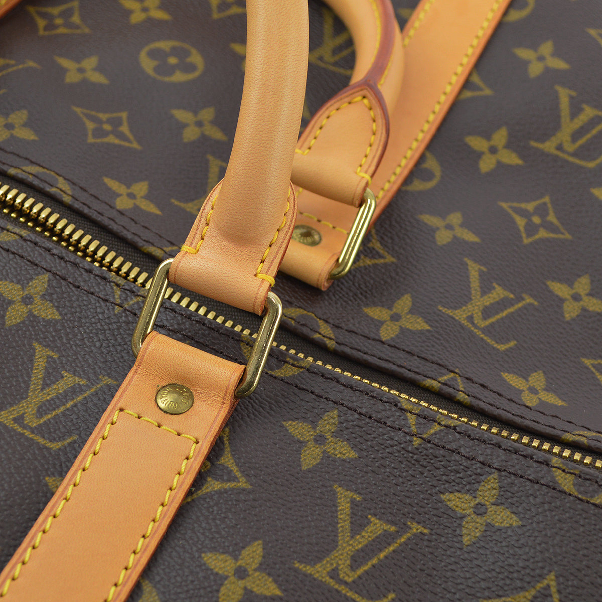 Louis Vuitton 1996 Monogram Keepall 50 Duffle Travel Handbag M41426