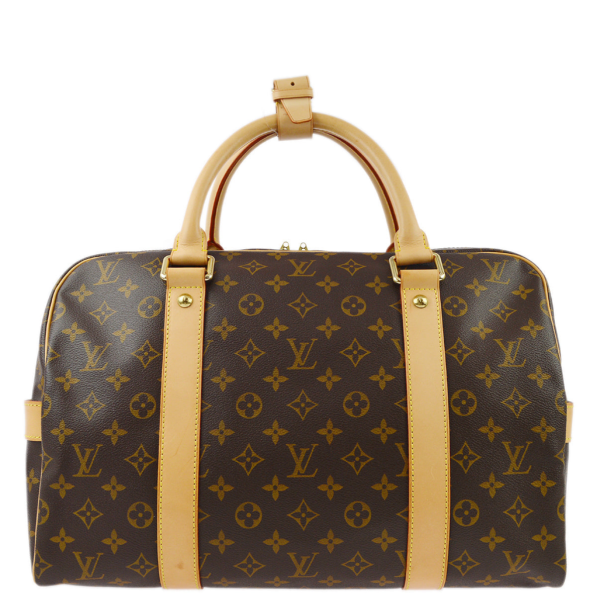 Louis Vuitton 2009 Monogram Carryall Duffle Bag M40074