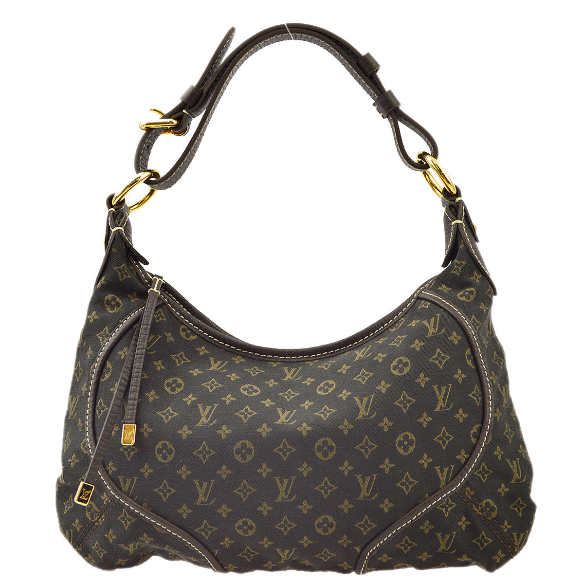 Louis Vuitton 2008 Brown Monogram Mini Lin Manon PM Handbag M95621