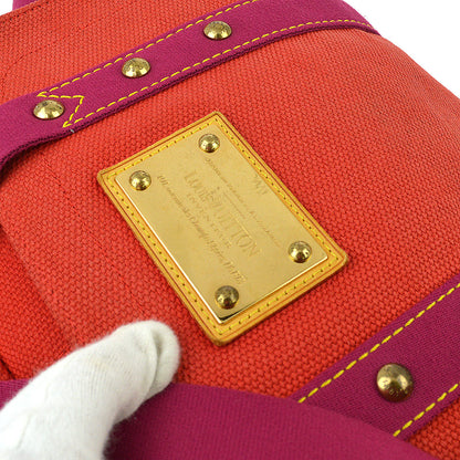 Louis Vuitton 2005 Red Antigua Besace PM Shoulder Bag M40040