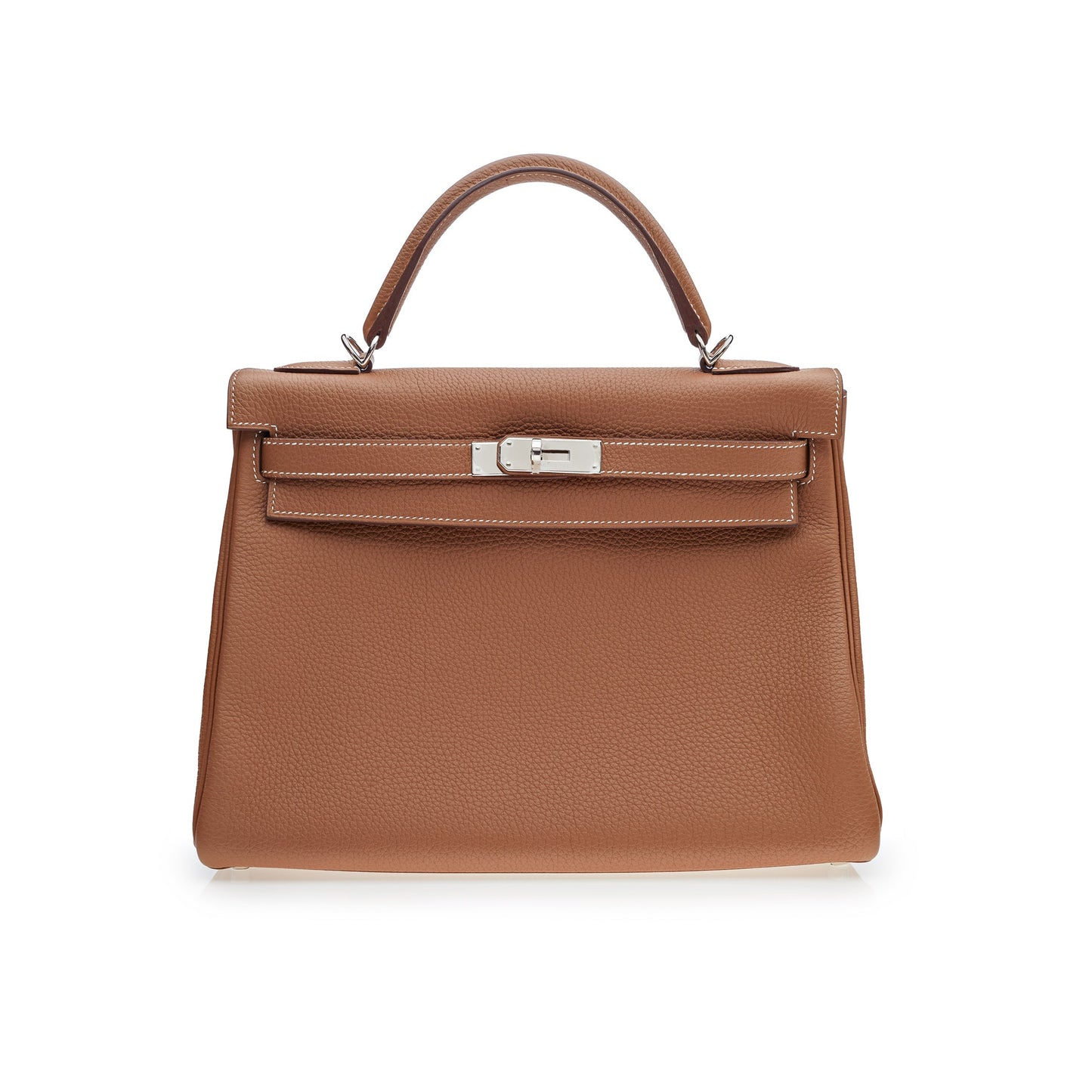 Hermes Kelly 32 Retourne Gold Togo Palladium Hardware