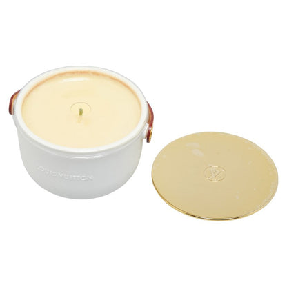 Louis Vuitton DEHORS IL NEIGE DUOUR IL NEIGE Aroma Candle White Ceramic  LOUIS VUITTON