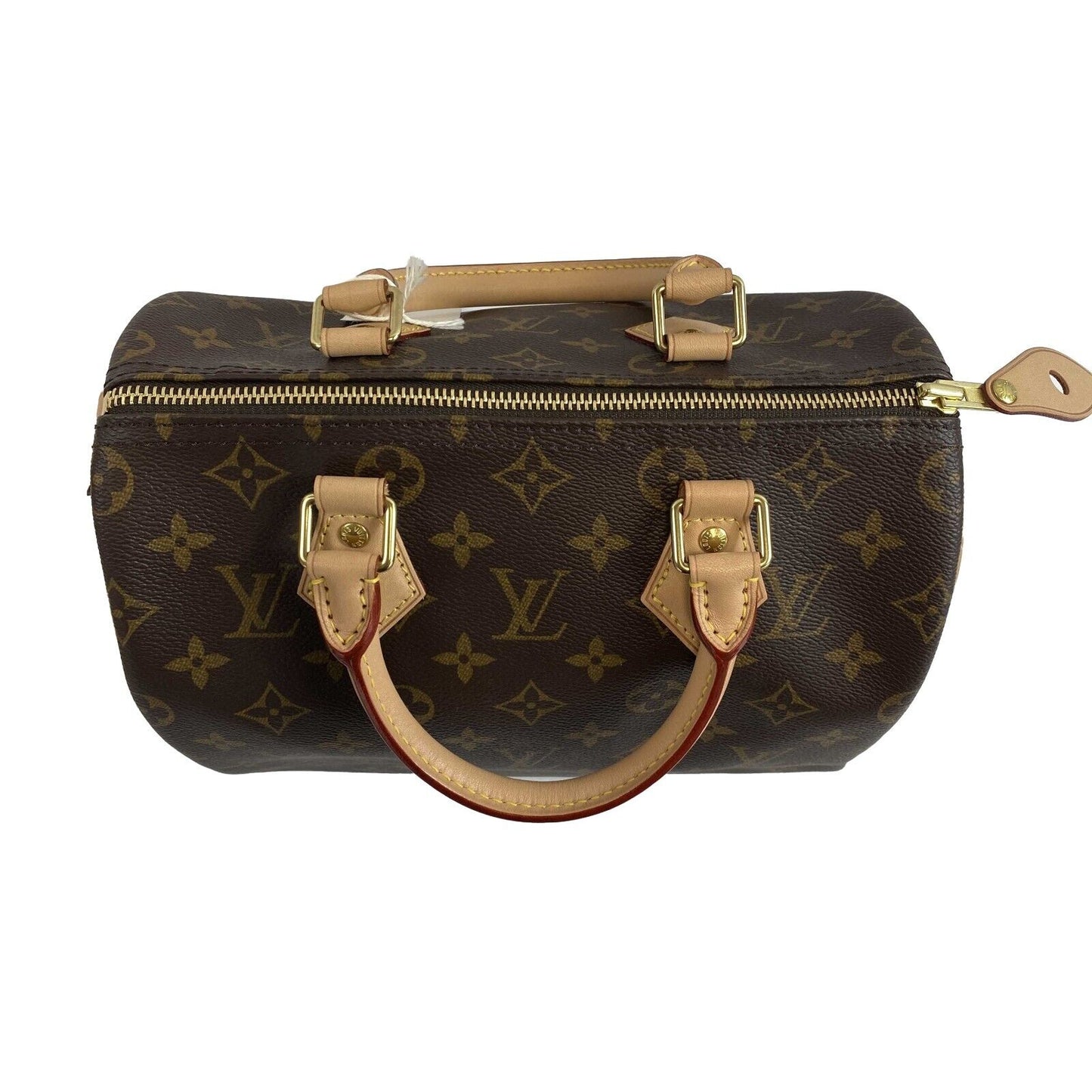 Louis Vuitton  - Excellent - Speedy 25 - Brown Monogram Coated Canvas Satchel