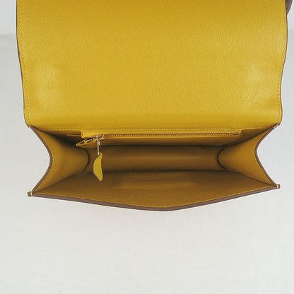 Hermes Constance Cowskin Leather Bag H017 yellow golden