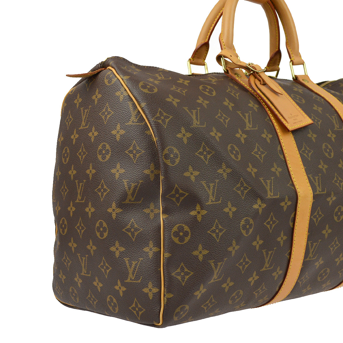 Louis Vuitton 2000 Monogram Keepall 50 Duffle Travel Handbag M41426