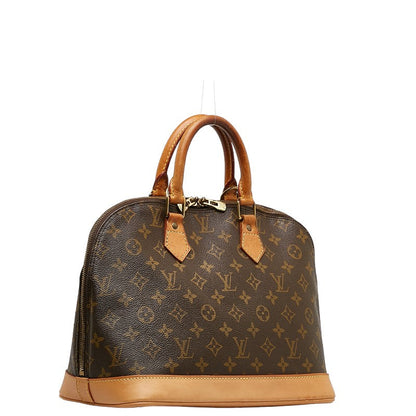 Louis Vuitton Alma PM Tote Handbag Monogram M51130 Brown