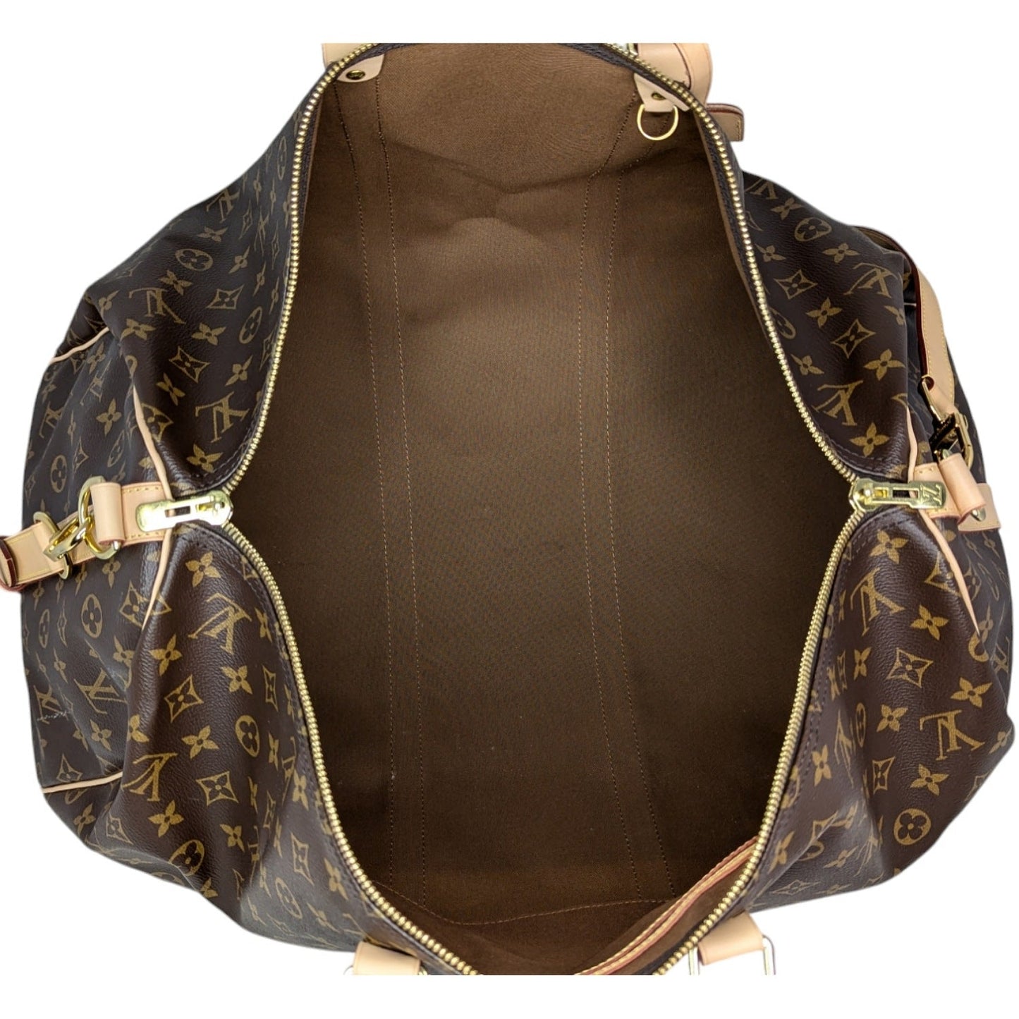 Louis Vuitton Monogram Canvas Keepall Bandouliere 55 Duffle