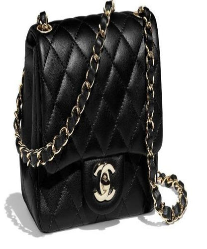 Chanel Classic Maxi Handbag Black Grained Calfskin SiLouis Vuittoner-Toned