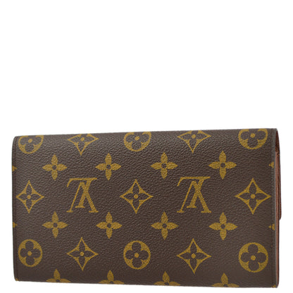 Louis Vuitton 2002 Monogram Porte Monnaie Credit Wallet M61725