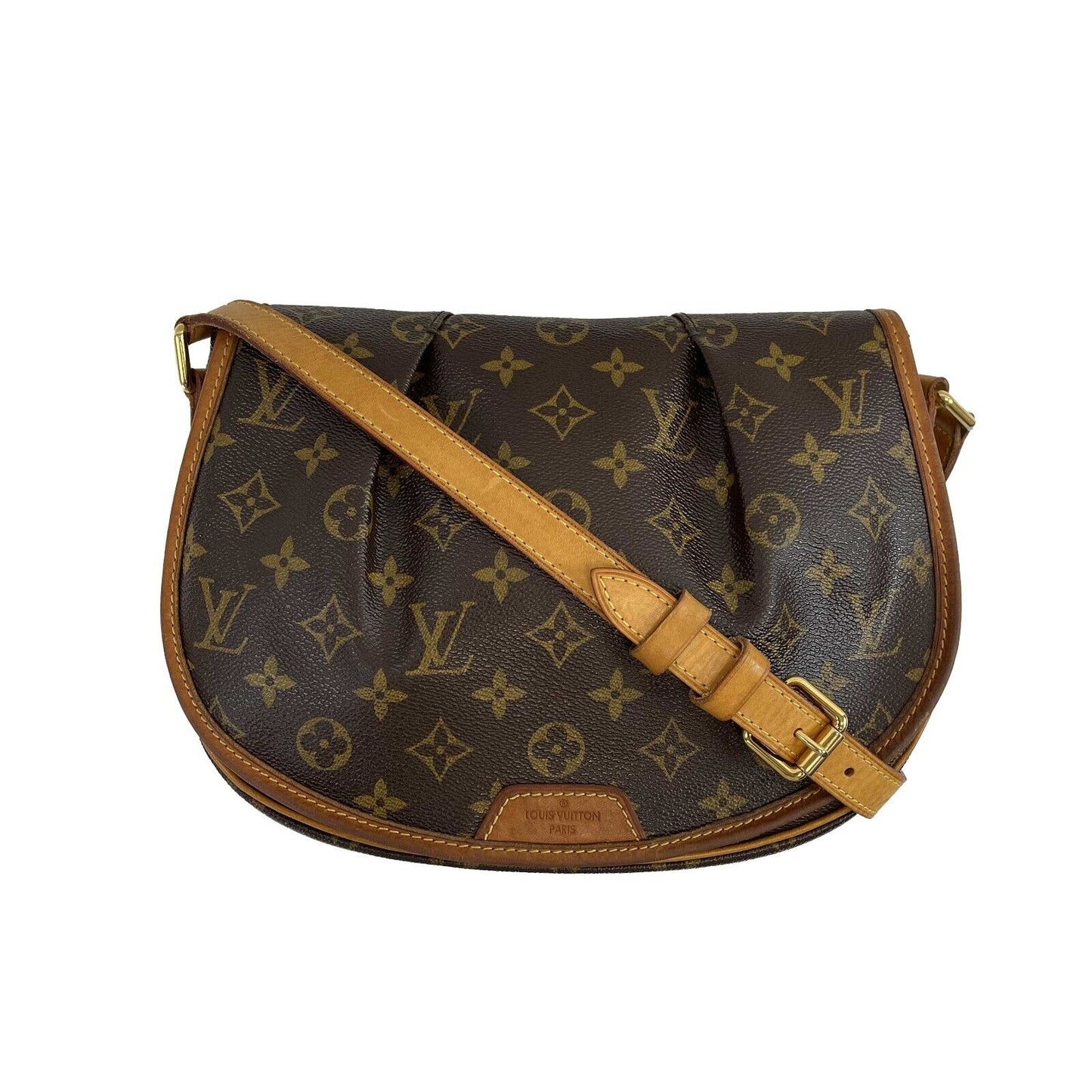 Louis Vuitton  - Monogram Menilmontant PM - Brown / Tan Shoulder Bag