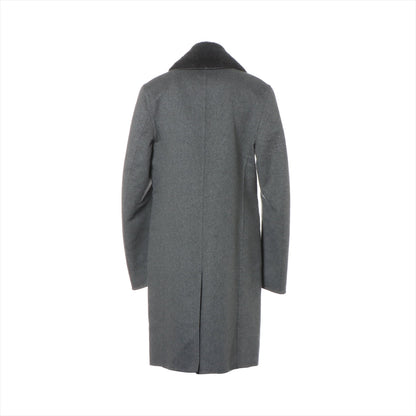 Louis Vuitton 15AW Wool x Casemira Coat 46  Grey RM152M Removable