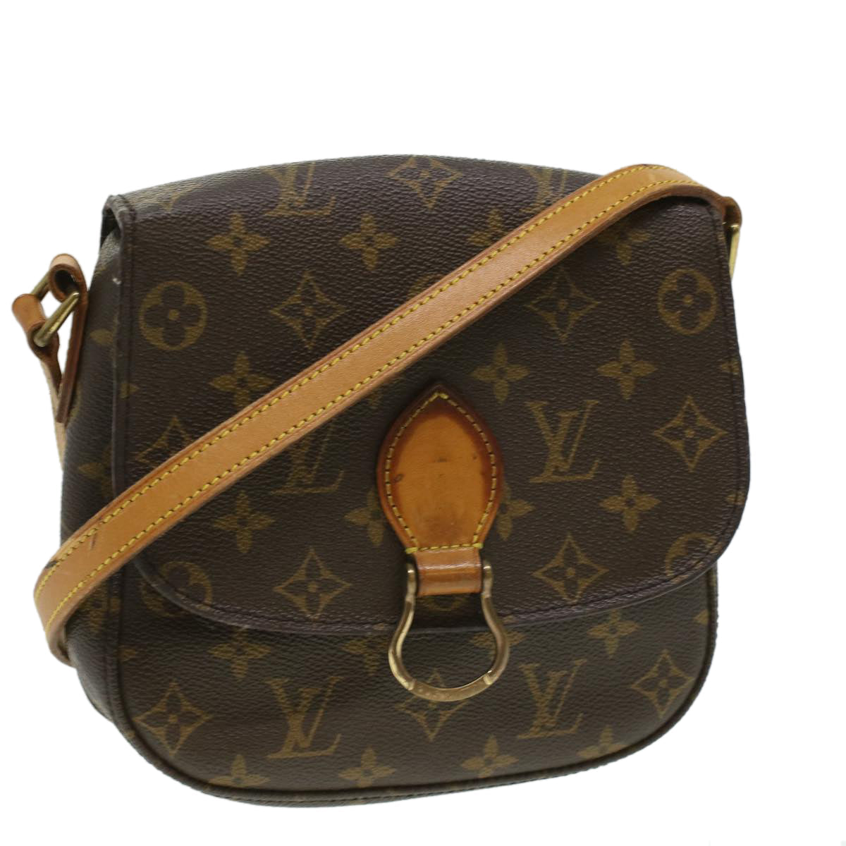 Louis Vuitton  Monogram Saint Cloud PM Shoulder Bag M51244 LV Auth ep488