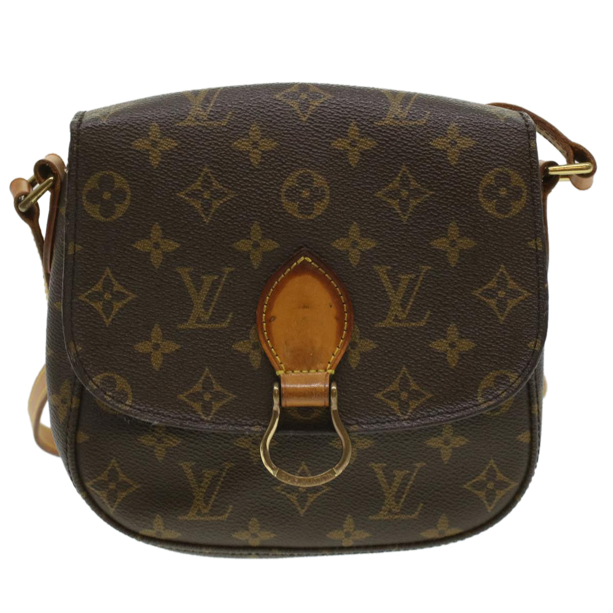 Louis Vuitton  Monogram Saint Cloud PM Shoulder Bag M51244 LV Auth ep488