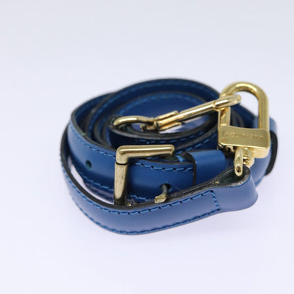 LOUIS VUITTON Epi Adjustable Shoulder Strap 37"-44.1" Blue LV Auth ep4995