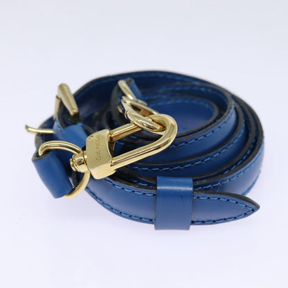 LOUIS VUITTON Epi Adjustable Shoulder Strap 37"-44.1" Blue LV Auth ep4995