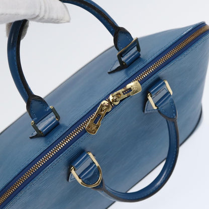 LOUIS VUITTON Epi Alma Hand Bag Toledo Blue M52145 LV Auth ep5536