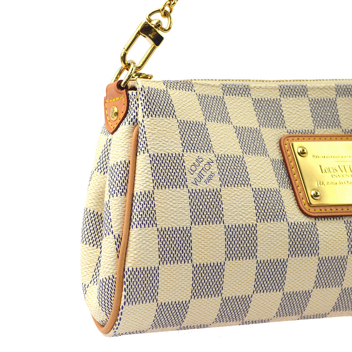 Louis Vuitton 2009 Damier Azur Eva 2way Shoulder Handbag N55214