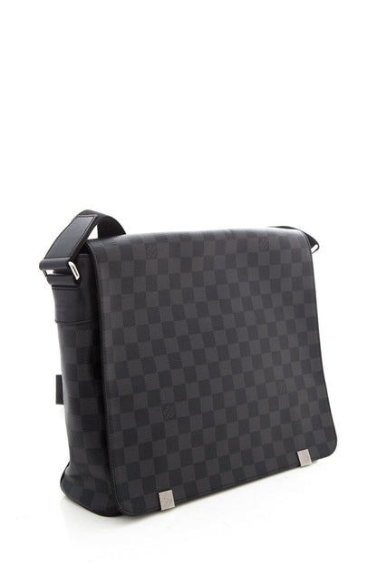 Louis Vuitton 2010 Daniel Graphite Damier Handbag