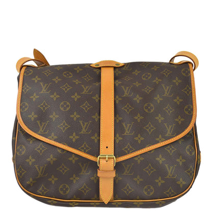 Louis Vuitton 1994 Monogram Saumur 35 M42254