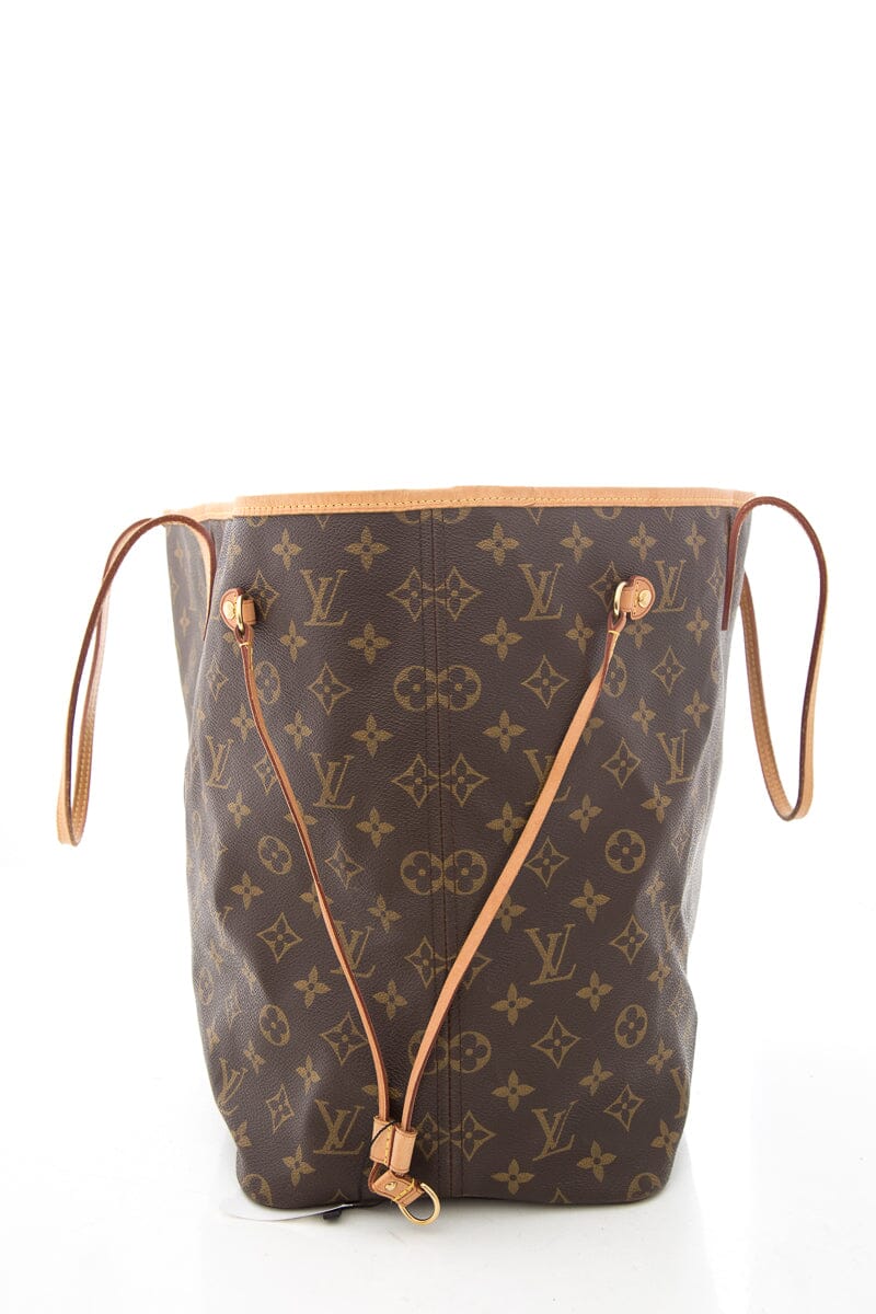 Louis Vuitton 2012  Brown Monogram Neverfull GM Tote