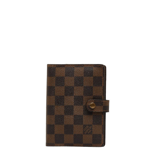 Louis Vuitton Agenda PM in Damier Brown R20700 Handbook