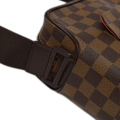 Louis Vuitton 2004 Damier Olaf PM Shoulder Bag N41442