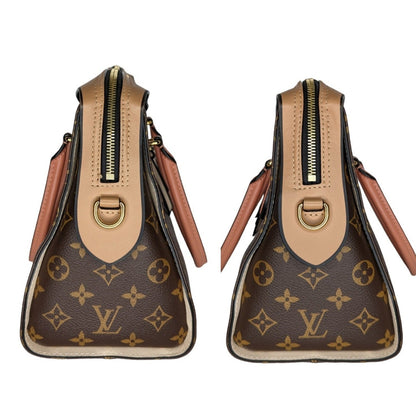 Louis Vuitton Monogram Canvas Tuileries Sesame Peach Satchel