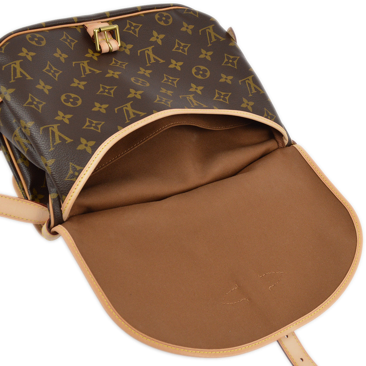 Louis Vuitton 2012 Monogram Saumur 30 Messenger Shoulder Bag M42256