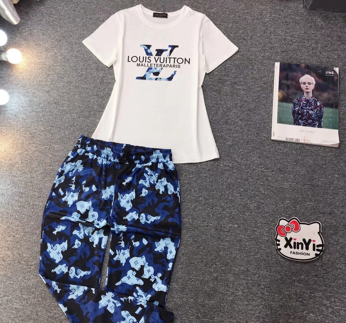 Louis Vuitton  Jogger and Tshirts Set