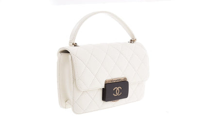 Chanel 2016 "Beauty Lock" Quilted Lambskin HandBag