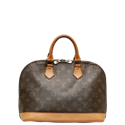 Louis Vuitton Alma PM Tote Handbag Monogram M51130 Brown