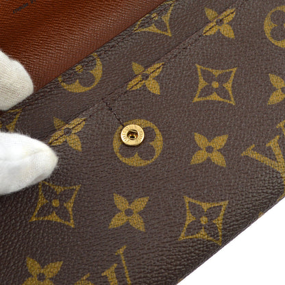 Louis Vuitton 2000 Monogram Portefeuille Sarah Purse Wallet M61734