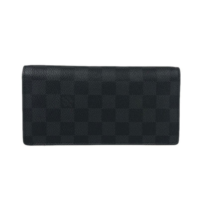 Louis Vuitton  Damier Graphite Portefeuille Brazza N62665 Long wallet bifold