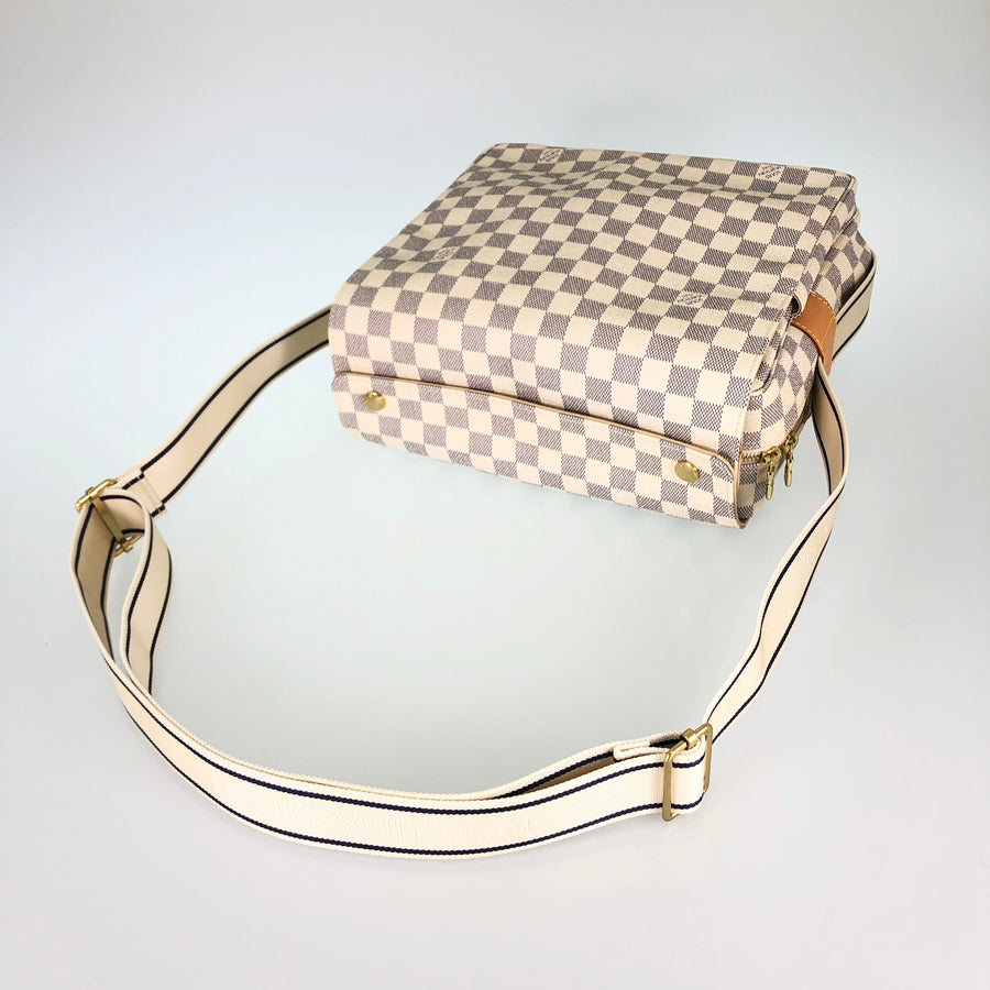 Louis Vuitton  Damier Azur Naviglio N51189 Shoulder Bag