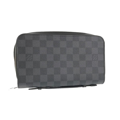 Louis Vuitton  Damier Graphite Zippy XL N41503 Wallet Bag